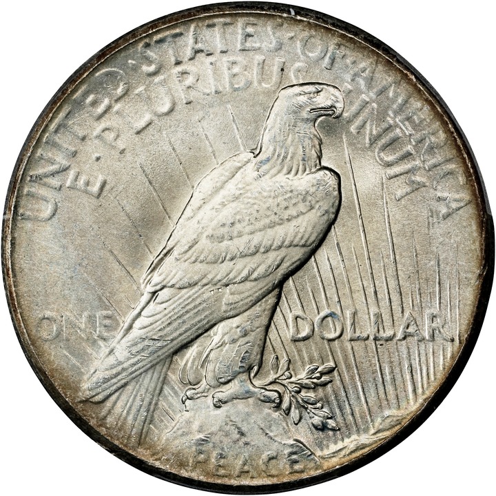 1927 $1 MS65 CAC thumbnail 2