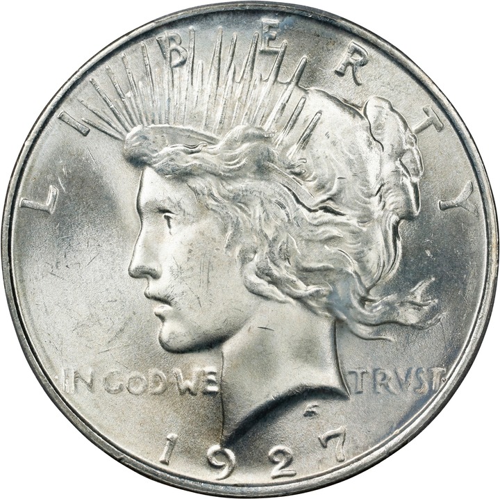 1927-D $1 MS65 thumbnail 3