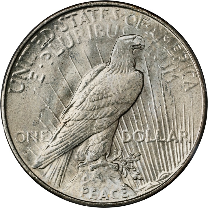 1935-S $1 MS65 CAC thumbnail 4