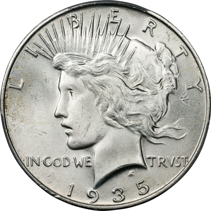 Image for 1935-S $1 MS63