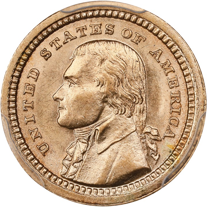 1903 G$1 Jefferson - Louisiana Purchase MS PL thumbnail 12