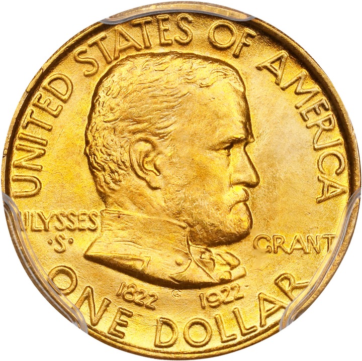 1922 G$1 Grant Memorial, without Star MS thumbnail 12