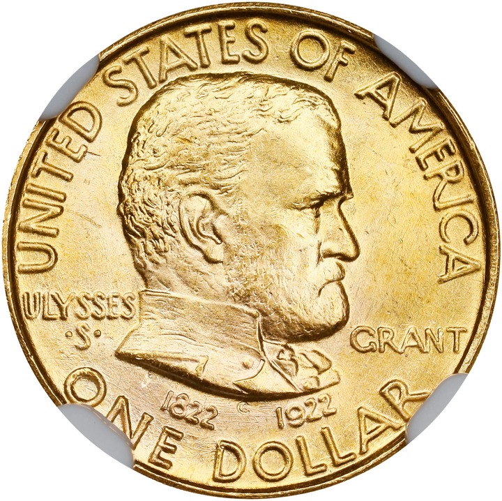 1922 G$1 Grant Memorial, without Star MS thumbnail 17