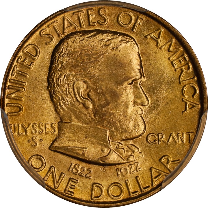 1922 G$1 Grant Memorial, without Star MS thumbnail 20