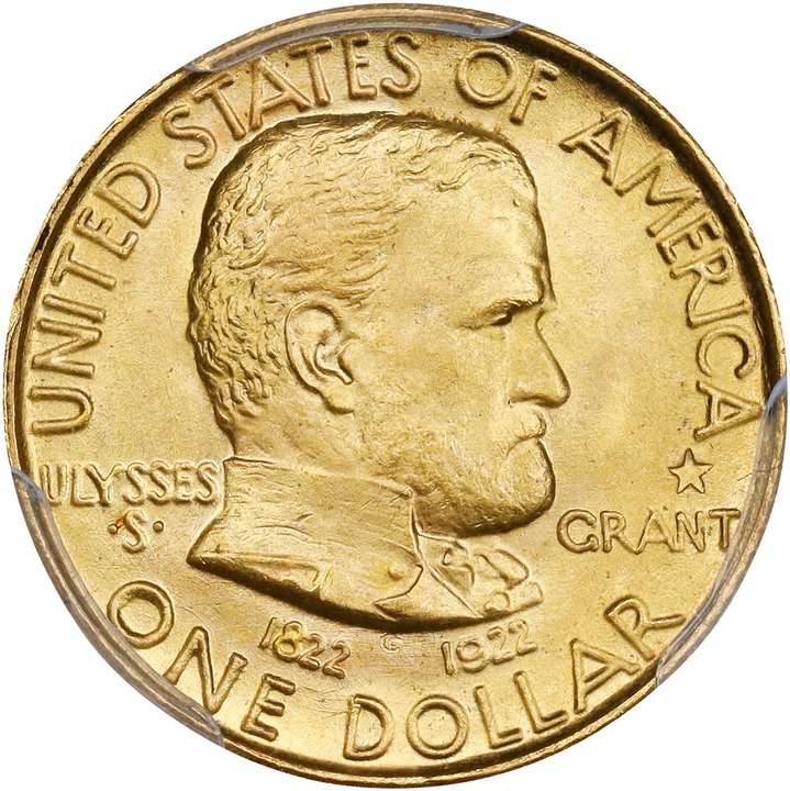 1922 G$1 Grant Memorial, with Star MS thumbnail 14