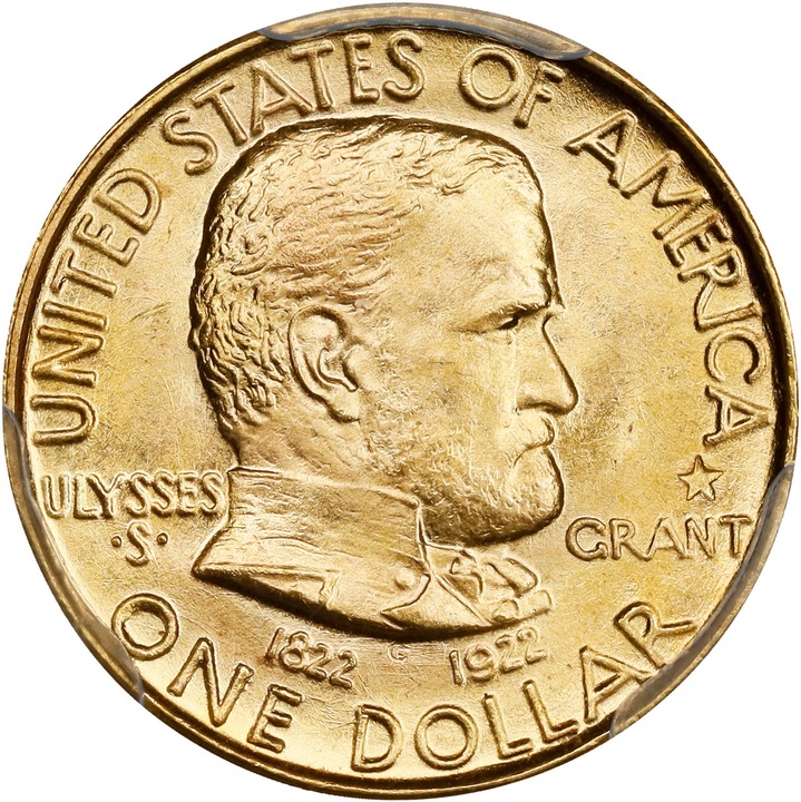 1922 G$1 Grant Memorial, with Star MS thumbnail 15