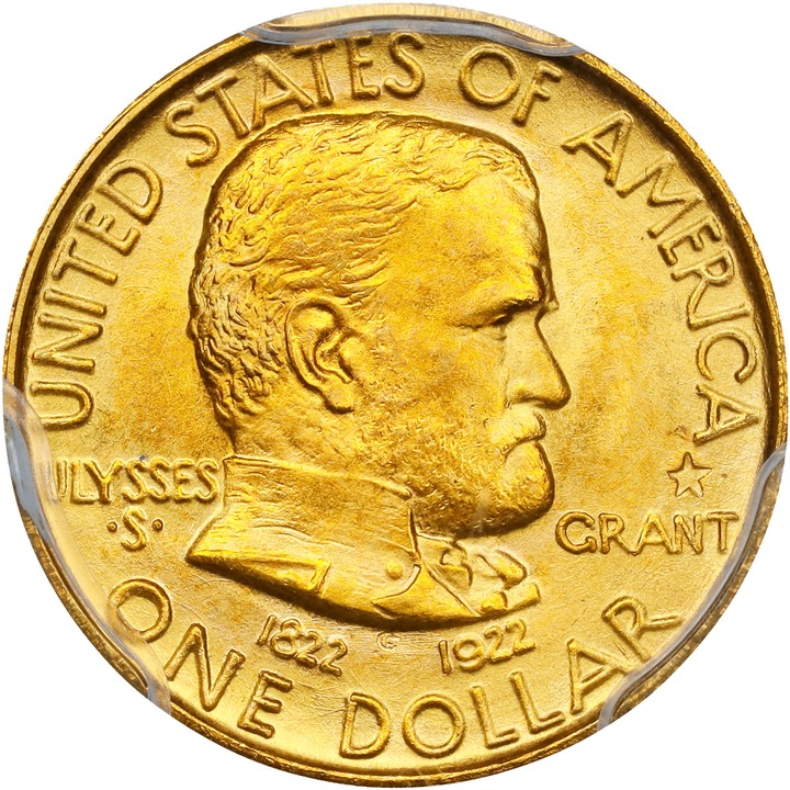 1922 G$1 Grant Memorial, with Star MS thumbnail 16