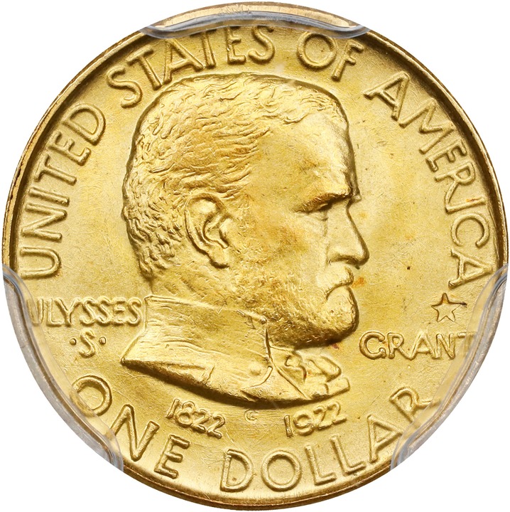 1922 G$1 Grant Memorial, with Star MS thumbnail 17