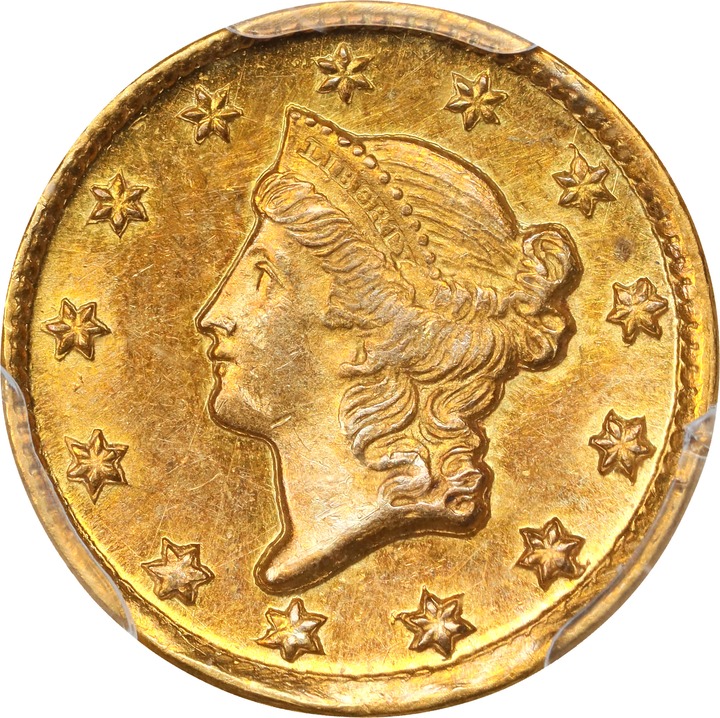 1851-D G$1 MS thumbnail 5