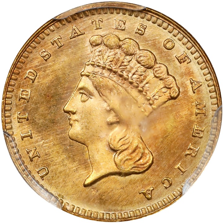 1866 G$1 MS thumbnail 3