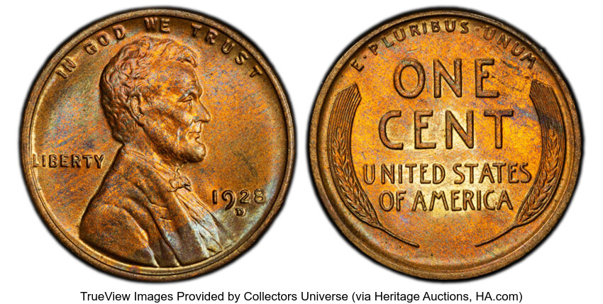 1928-D 1c MS RB thumbnail 6