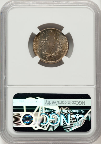 1888 5c PR66 thumbnail 4