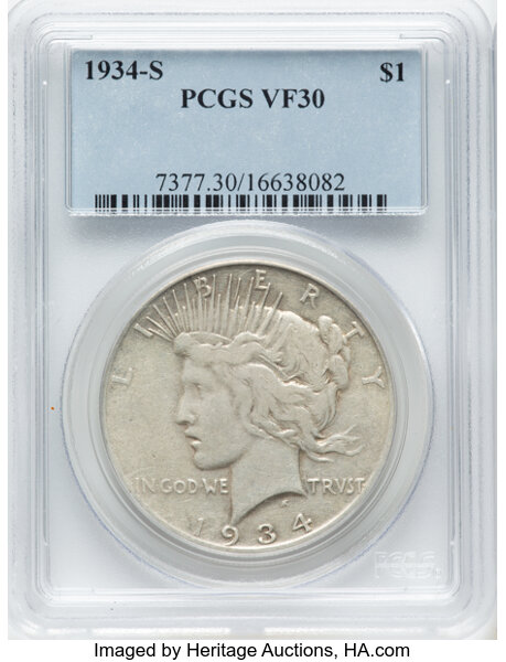 1934-S $1  MS thumbnail 5
