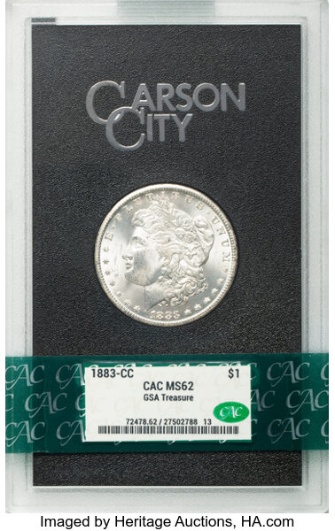 1883-CC $1  GSA Hoard, Hard package MS thumbnail 9