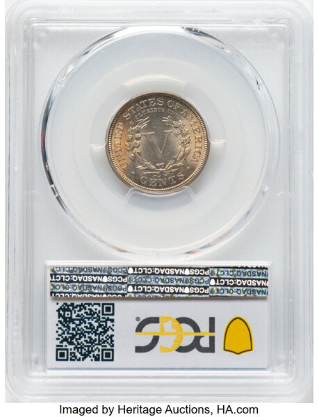 1889 5c MS65 thumbnail 4