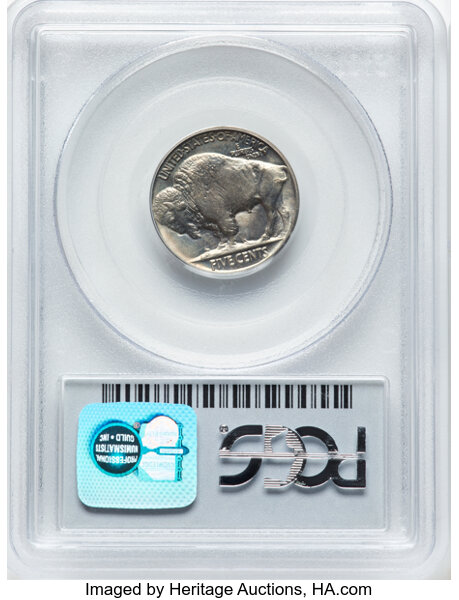 1913 5c Buffalo, Type 2 MS61 CAC thumbnail 15