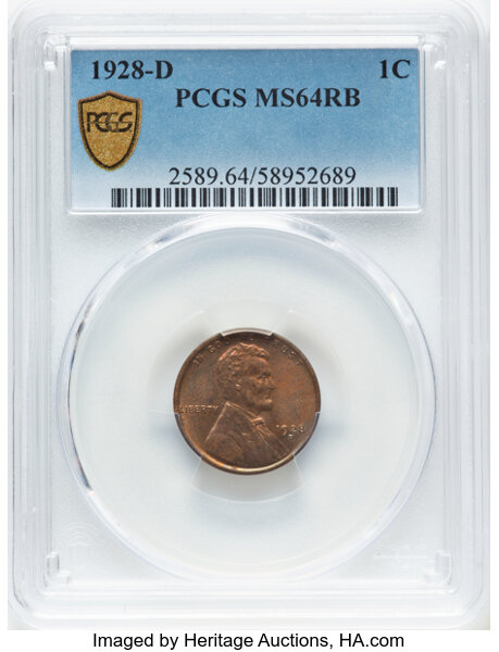 1928-D 1c MS RB MS66 RB thumbnail 21