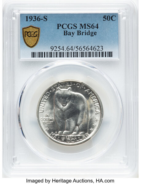 1936-S 50c Bay Bridge MS thumbnail 7