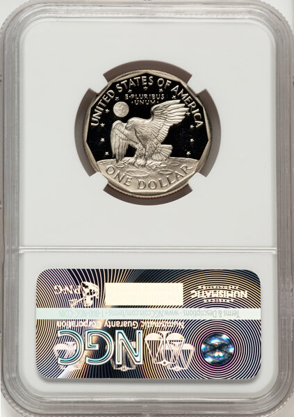 1981-S SBA $1 Type 2, FS-501 PR DCAM thumbnail 3