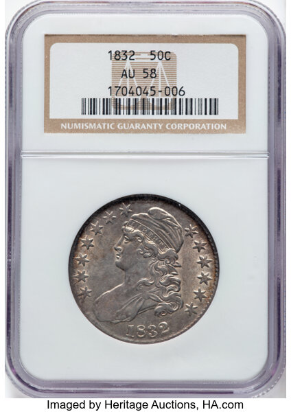 1832 50c Small Letters, O-110 MS thumbnail 4