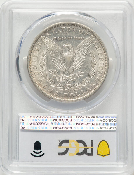 1886-O $1 AU50 thumbnail 2