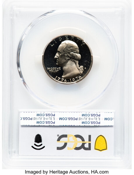 1976-S 25c Clad PR DCAM OGP thumbnail 4