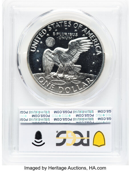 Eisenhower (Ike) $1  Silver [Type] PR70 thumbnail 6