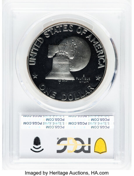 Eisenhower (Ike) $1  Silver [Type] PR70 thumbnail 2