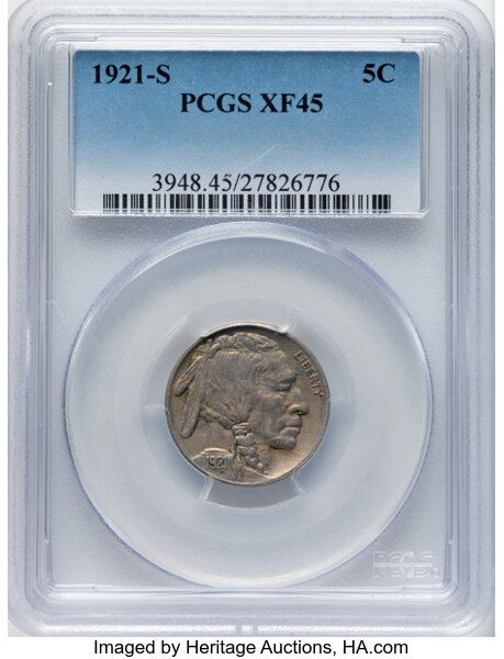 1921-S 5c MS thumbnail 3