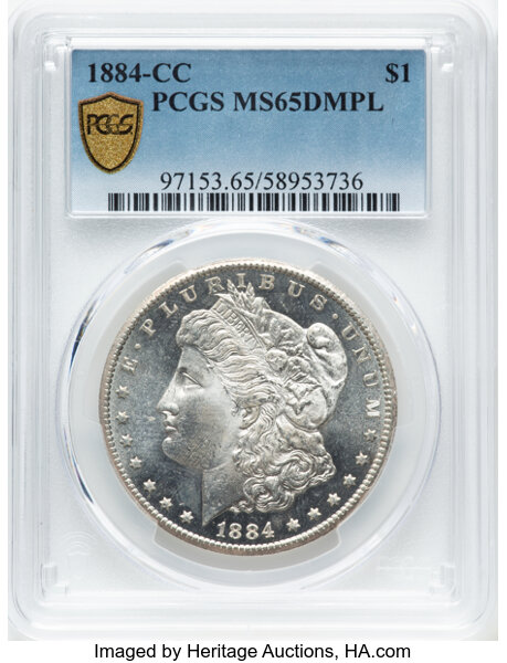 1884-CC $1  MS DMPL MS65 DMPL thumbnail 4