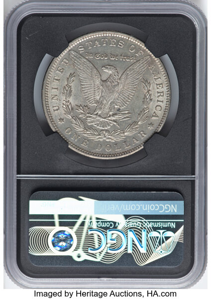 1892 $1 AU58 CAC thumbnail 2