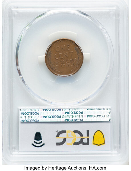 1909-S 1c Lincoln MS BN AU50 BN thumbnail 2