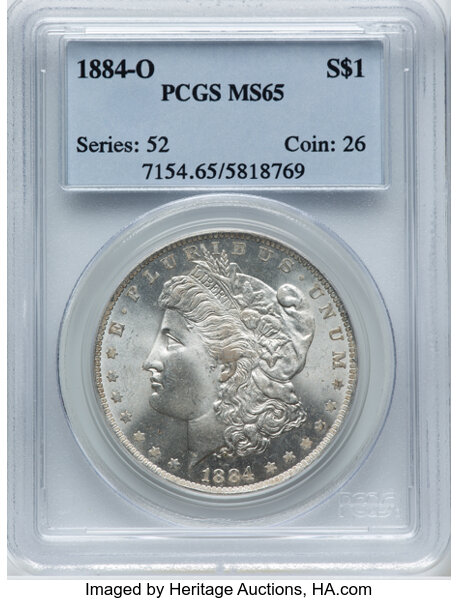 1884-O $1  Overlapping Reeds, VAM-42 MS thumbnail 12