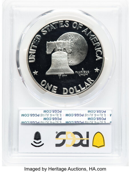 Eisenhower (Ike) $1  Silver [Type] PR70 thumbnail 4
