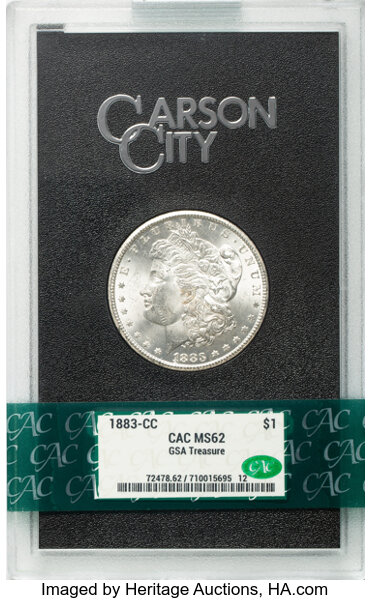 1883-CC $1  GSA Hoard, Hard package MS thumbnail 10