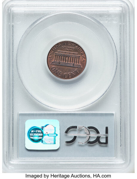 1972 1c Doubled Die Obverse, FS-101 MS RB thumbnail 10