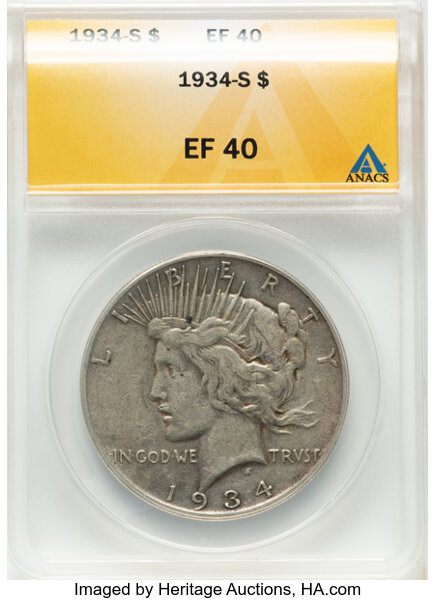 1934-S $1  MS thumbnail 6