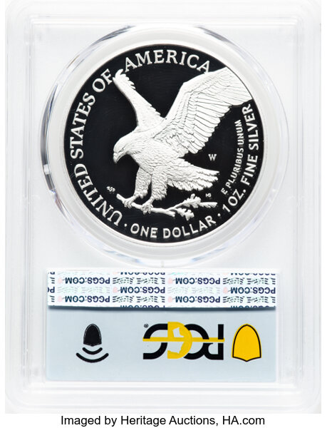 2023-W $1  Silver Eagle PR DCAM PR70 DCAM thumbnail 24