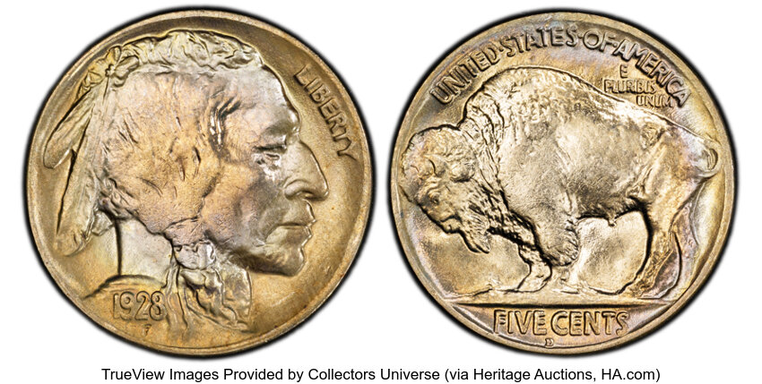 1928-D 5c MS thumbnail 3
