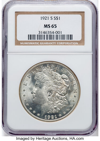 1921-S $1  MS thumbnail 11