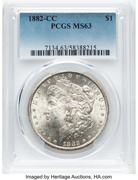 1882-CC $1  Cap Die Break, VAM-7 MS thumbnail 19
