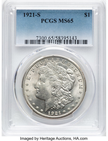 1921-S $1  MS thumbnail 10