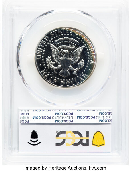 1964 50c Accented Hair, FS-401 PR65 thumbnail 2