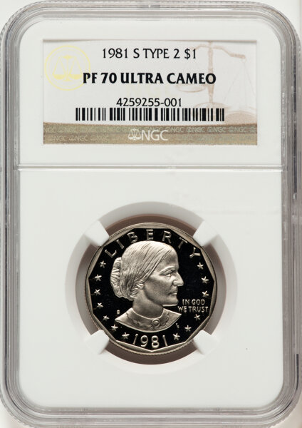 Image for 1981-S SBA $1 Type 2, FS-501 PR DCAM