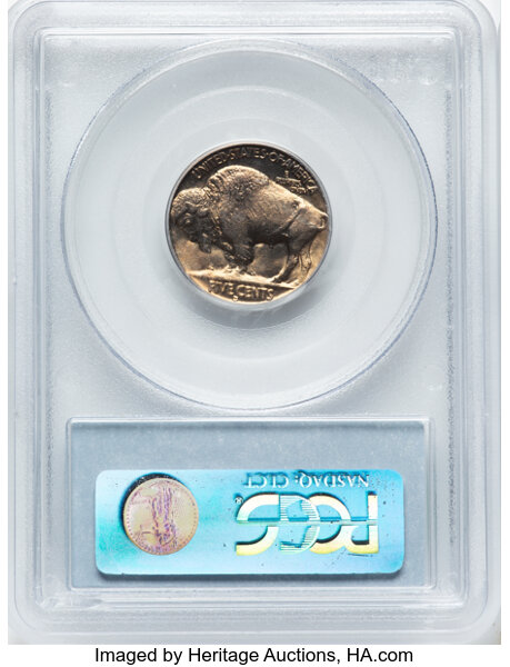 1935-D 5c MS66 CAC thumbnail 2