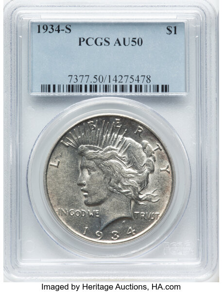 1934-S $1  MS thumbnail 4