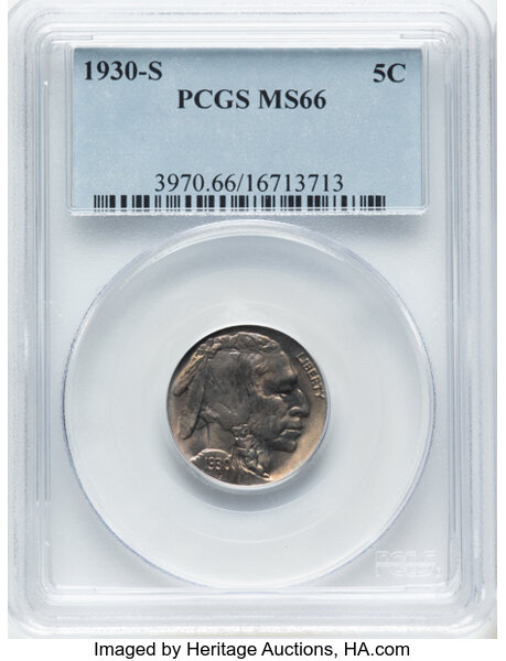 1930-S/S 5c Repunched Mintmark, FS-501 MS thumbnail 3