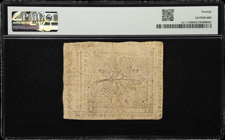 Apr 11, 1778 $4  Continental Congress, Yorktown (Fr. CC71) thumbnail 4