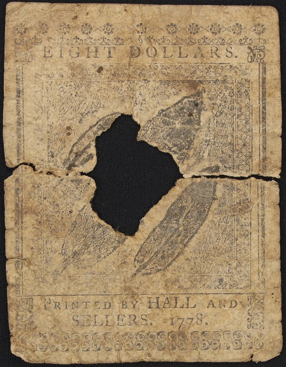 Apr 11, 1778 $8  Continental Congress, Yorktown (Fr. CC75) thumbnail 4
