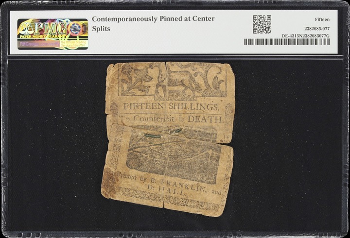 May 1, 1756 2s Delaware (Fr. DE39) thumbnail 8